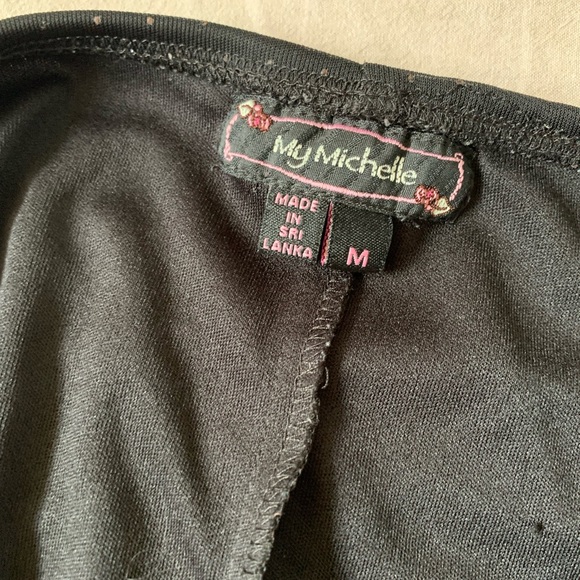 Vintage Sparkly Halter-Neck Ruched Top - Picture 7 of 7